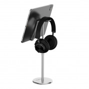 4smarts Desk Stand ErgoFix H11 - алуминиева поставка за бюро за мобилни телефони и таблети до 12.9 инча (сребрист) 4