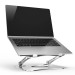 4smarts Desk Stand ErgoFix H19 - сгъваема алуминиева поставка за MacBook и лаптопи до 14 инча (сребрист) 2