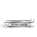 4smarts Desk Stand ErgoFix H19 - сгъваема алуминиева поставка за MacBook и лаптопи до 14 инча (сребрист) 8