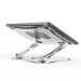 4smarts Desk Stand ErgoFix H19 - сгъваема алуминиева поставка за MacBook и лаптопи до 14 инча (сребрист) 5