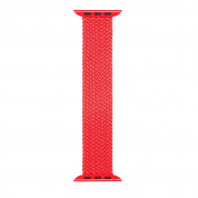 Tactical 763 Braided String Band Size S - текстилна каишка за Apple Watch 38мм, 40мм, 41мм (червен) 1