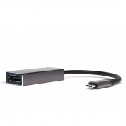 4smarts Adapter USB-C to DisplayPort - адаптер за свързване от USB-C към DisplayPort устройства (тъмносив)