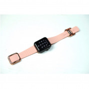 JC Design Modern Buckle Band - силиконова каишка с магнитна закопчалка за Apple Watch 38мм, 40мм, 41мм (розов) 3