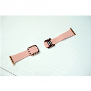 JC Design Modern Buckle Band - силиконова каишка с магнитна закопчалка за Apple Watch 38мм, 40мм, 41мм (розов) 2