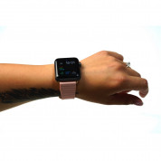 JC Design Modern Buckle Band - силиконова каишка с магнитна закопчалка за Apple Watch 38мм, 40мм, 41мм (розов) 4