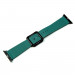 JC Design Modern Buckle Band - силиконова каишка с магнитна закопчалка за Apple Watch 38мм, 40мм, 41мм (тъмнозелен) 7