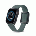 JC Design Modern Buckle Band - силиконова каишка с магнитна закопчалка за Apple Watch 38мм, 40мм, 41мм (тъмнозелен) 1