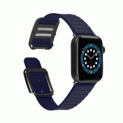 JC Design Modern Buckle Band for Apple Watch 38, 40 and 41mm (dark blue) 4