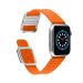 JC Design Modern Buckle Band - силиконова каишка с магнитна закопчалка за Apple Watch 38мм, 40мм, 41мм (оранжев) 5