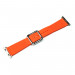 JC Design Modern Buckle Band - силиконова каишка с магнитна закопчалка за Apple Watch 38мм, 40мм, 41мм (оранжев) 8