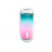JBL Pulse 4 - безжичен водонепромокаем Bluetooth спийкър с микрофон за мобилни устройства (бял) 3
