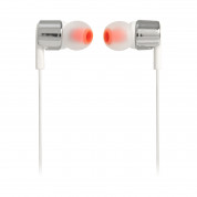 JBL T210 In-Ear headphones - слушалки с микрофон за мобилни устройства (сребрист) 1