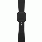 JC Design Modern Buckle Band - силиконова каишка с магнитна закопчалка за Apple Watch 38мм, 40мм, 41мм (черен) 3