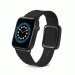 JC Design Modern Buckle Band - силиконова каишка с магнитна закопчалка за Apple Watch 38мм, 40мм, 41мм (черен) 2