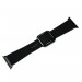 JC Design Modern Buckle Band - силиконова каишка с магнитна закопчалка за Apple Watch 42мм, 44мм, 45мм, Ultra 49мм (черен) 7