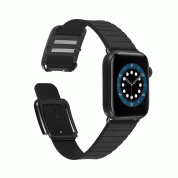 JC Design Modern Buckle Band for Apple Watch 42, 44, 45mm, Ultra 49mm (black) 4