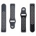 Tactical 803 Double Silicone Band 18mm - силиконова каишка за Samsung Galaxy Watch, Huawei Watch, Xiaomi, Garmin и други часовници с 18мм захват (тъмносив) 3