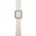 JC Design Modern Buckle Band - силиконова каишка с магнитна закопчалка за Apple Watch 38мм, 40мм, 41мм (бежов) 1