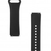 Tactical 804 Silicone Band 18mm - силиконова каишка за Samsung Galaxy Watch, Huawei Watch, Xiaomi, Garmin и други часовници с 18мм захват (черен) 1