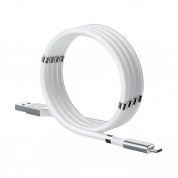 Remax Self Organizing Magnetic USB-C Cable RC-125a (100 cm) (white)