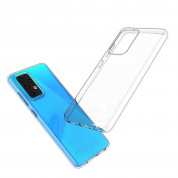 Ultra-Slim Case - тънък силиконов (TPU) калъф (0.3 mm) за Samsung Galaxy A02s (прозрачен) 7