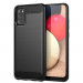 Carbon Flexible TPU Case  - тънък силиконов (TPU) калъф за Samsung Galaxy A02s (черен) 1