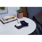 Zens Aluminium Dual 5-Coils Wireless Charger with USB-C 45W Charger ZEDC11B00 - двойна станция за безжично зареждане на Qi съвместими устройства и 45W захранване (черен) 5
