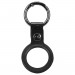 CaseMate AirTag Clip Ring - стилен ключодържател от изкуствена кожа за Apple AirTag (черен) 2