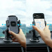 Joyroom Mechanical Car Phone Holder with Adjustable Arm - универсална разтягаща се поставка за кола за смартфони с ширина от 60 до 87 мм 4