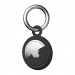Urban Armor Gear AirTag Dot Keychain 4 Pack - комплект от 4 броя силиконови ключодържателя за Apple AirTag (бял-черен) 5