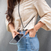 4smarts Universal Necklace Phone Pad - универсална връзка за носене през врата за смартфони (черен) 5