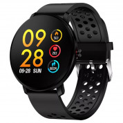 Denver Bluetooth Smartwatch with Heartrate Sensor - умен фитнес часовник с фунцция за измерване на пулса за iOS и Android (черен)
