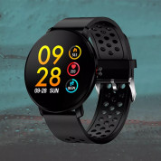 Denver Bluetooth Smartwatch with Heartrate Sensor - умен фитнес часовник с фунцция за измерване на пулса за iOS и Android (черен) 4