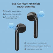 Mixcder X1 True Wireless Stereo TWS Earbuds - безжични слушалки със зареждащ кейс за мобилни устройства с блутут (черен)  5