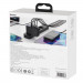 Baseus GaN 2 Pro Charger 100W (CCGAN2P-L01) - захранване за ел. мрежа за лаптопи, смартфони и таблети с 2xUSB-A и 2xUSB-C изходи с технология за бързо зареждане и USB-C кабел (черен) 14
