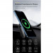 Baseus Big Energy MagSafe Car Mount Wireless Charger 15W (WXJN-01) - поставка за радиатора или таблото на кола с безжично зареждане за iPhone с Magsafe (черен) 9