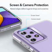 ESR Air Shield Boost Case - удароустойчив хибриден кейс с вградена поставка за Samsung Galaxy A52 (прозрачен) 5