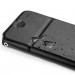 Dux Ducis Universal Case Size A - универсален кожен калъф, тип портфейл за смартфони от 4.7 до 5.0 инча (черен) 4