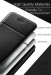 Dux Ducis Universal Case Size B - универсален кожен калъф, тип портфейл за смартфони от 5.2 до 5.5 инча (черен) 10