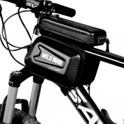 Wildman E6S Waterproof Bicycle Bag 1.2L - универсален калъф за рамката на колело (черен) 1