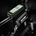 Wildman E6S Waterproof Bicycle Bag 1.2L - универсален калъф за рамката на колело (черен) 4