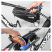 Wildman ES4 Waterproof Bicycle Bag 1.2L - универсален калъф за рамката на колело (черен) 5