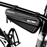 Wildman ES4 Waterproof Bicycle Bag 1.2L - универсален калъф за рамката на колело (черен) 1