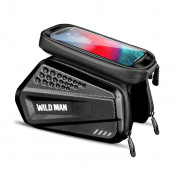 Wildman ES6 Waterproof Bicycle Bag 1.2L (black)