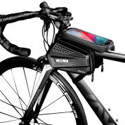 Wildman ES6 Waterproof Bicycle Bag 1.2L - универсален калъф за рамката на колело (черен) 2
