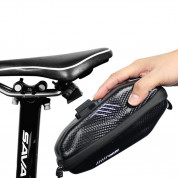 Wildman E7S Waterproof Bicycle Bag 0.8L - универсален калъф за седалката на колело (черен) 1