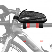 Wildman EX Waterproof Bicycle Bag 1L - универсален калъф за рамката на колело (черен) 1
