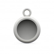 Urban Armor Gear AirTag Dot Keychain - силиконов ключодържател за Apple AirTag (бял) 6
