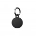 Urban Armor Gear AirTag Dot Keychain - силиконов ключодържател за Apple AirTag (черен) 3