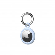 Urban Armor Gear AirTag Dot Keychain - силиконов ключодържател за Apple AirTag (син)